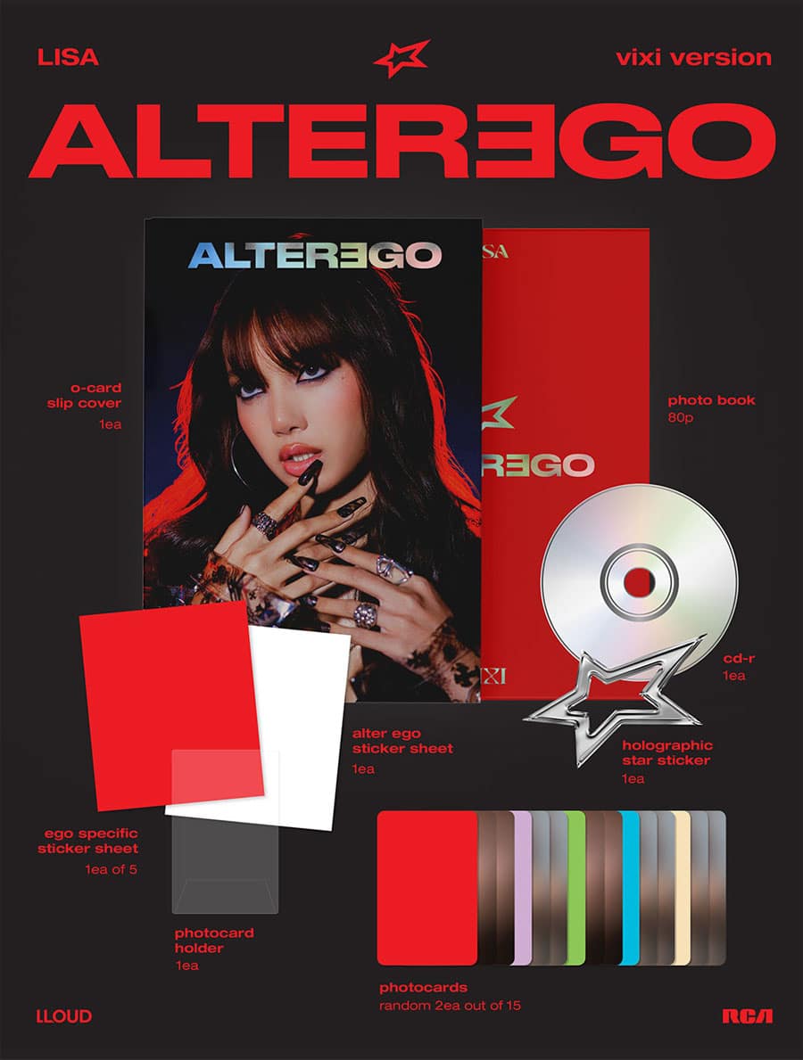 LISA (BLACKPINK) – [Alter Ego] (photobook vixi ver.) | K-Vault